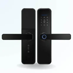 Pack serrure connectée -2 biométrique, code, badge et bluetooth + passerelle wifi^LOCKY Hot