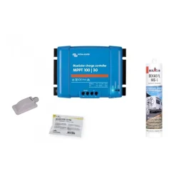 Pack 2x Panneaux solaire 120W + Kit de pose avec régulateur de charge Victron MPPT 440W 30A^Antarion Hot