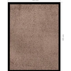 Paillasson Marron 40x60 cm^Vidaxl Outlet