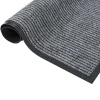 Paillasson rayé Gris 80x120 cm-Vidaxl Discount