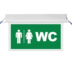Panneau LED encastré WC - Blanc - 3W^Braytron Hot