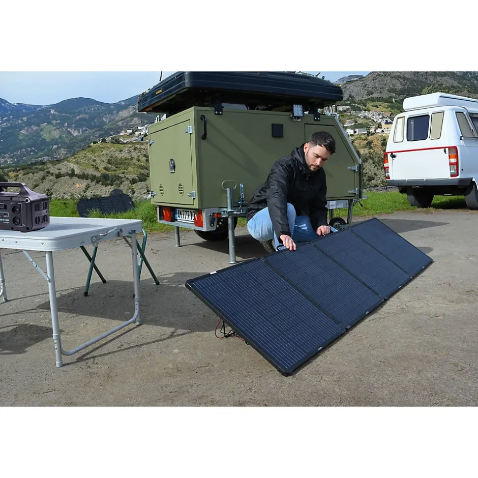 Panneau solaire pliant cadré 200W --Orium Online