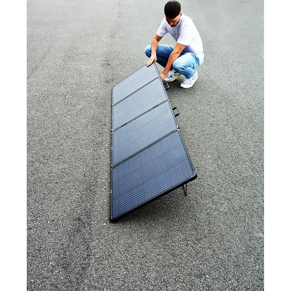 Panneau solaire pliant cadré 200W --Orium Online