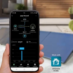 Panneau solaire plug & play Soria 400W pose au sol ou murale^Avidsen Hot