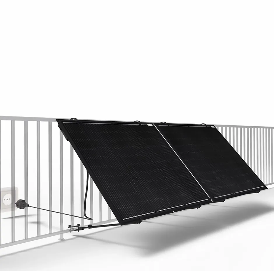 Panneau solaire pour balcon Plug and Play 440W, 2 panneaux solaires dernière génération^Sunflower Solar Discount