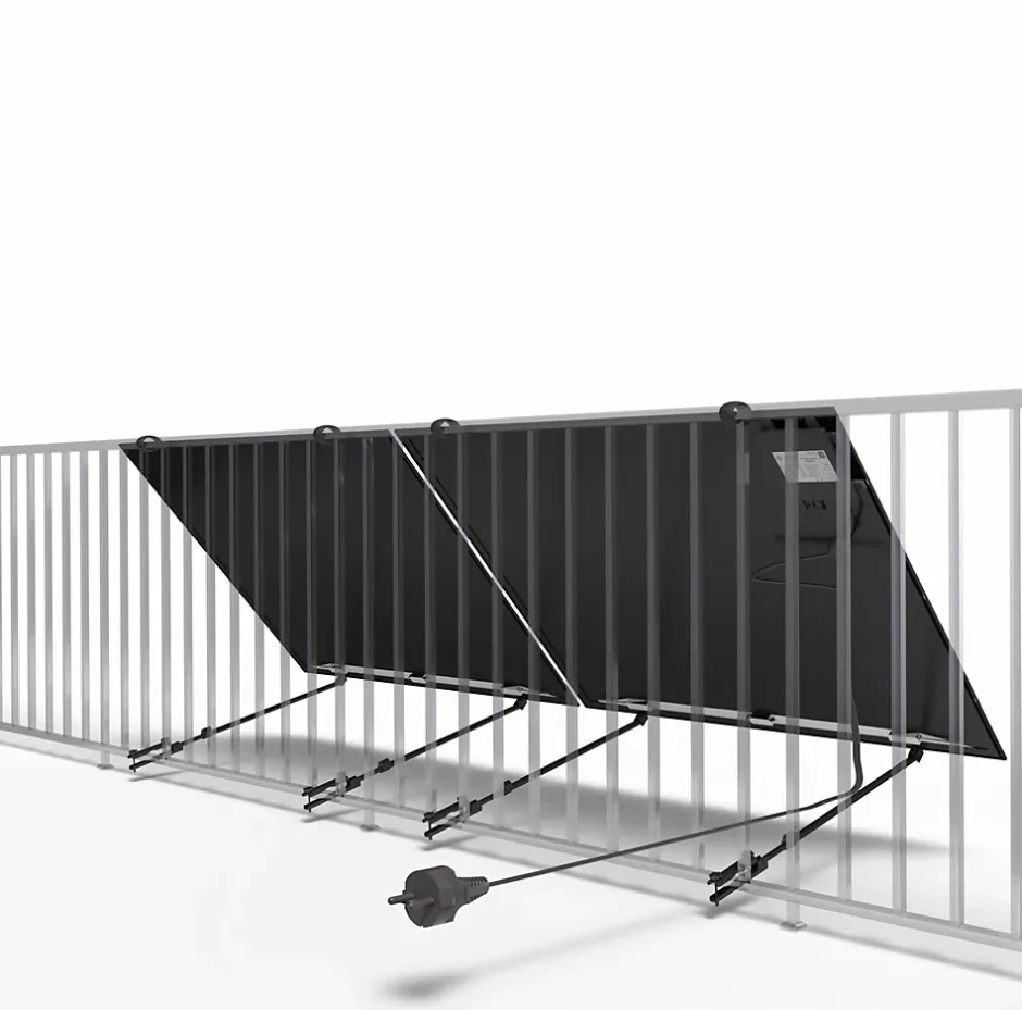 Panneau solaire pour balcon Plug and Play 440W, 2 panneaux solaires dernière génération^Sunflower Solar Discount