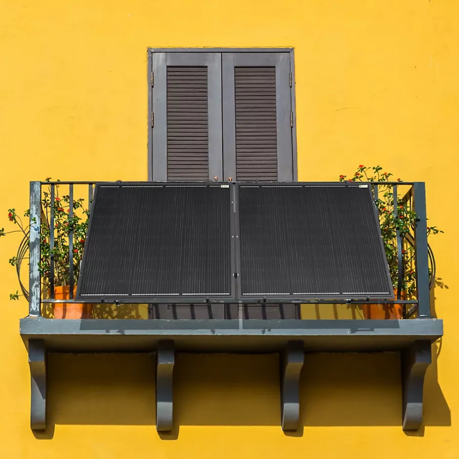 Panneau solaire pour balcon Plug and Play 440W, 2 panneaux solaires dernière génération^Sunflower Solar Discount