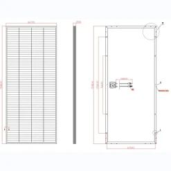 Panneau solaire Série Blackwell 200W^Galix New
