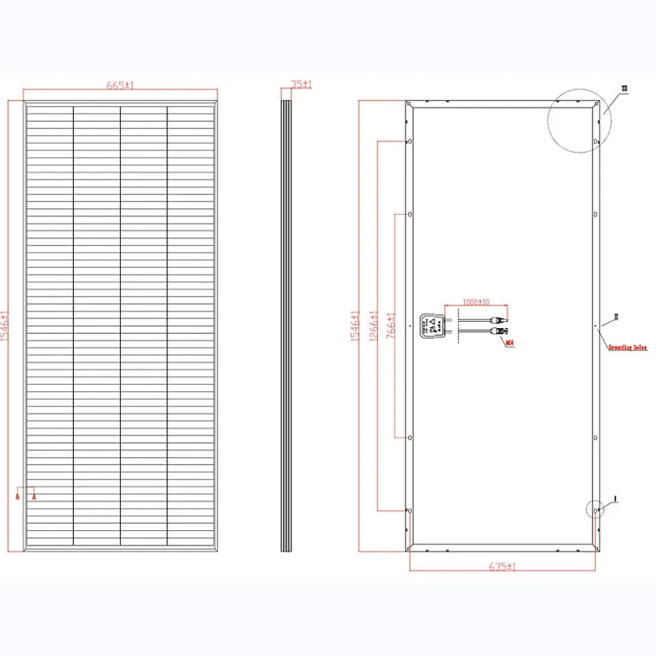 Panneau solaire Série Blackwell 200W^Galix New