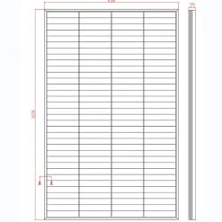 Panneau solaire Série Blackwell 130W-Galix Hot