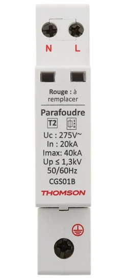 Parafoudre modulaire Ph+N idéal T2 - 40KA --Thomson Clearance