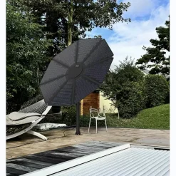 PARASOL SOLAIRE 1000W Plug & Play avec éclairage LED intégré-Galix New