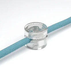 Passe-Câble Transparent en Plastique pour Câbles Textiles Esthétique Décoration Intérieure et Montage Facile-Lnd New