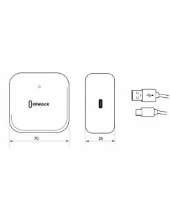 Passerelle Intelock WiFi et Bluetooth - INTELOCK^Thirard Outlet