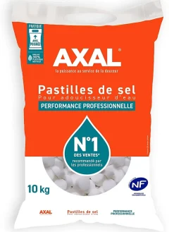Pastilles de sel pour adoucisseur d'eau 10 kg^Axal Best