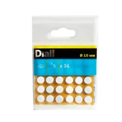 Patin anti-bruit 10 mm x36, blanc-Diall Online