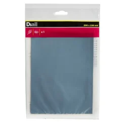 Patin auto-adhésifs 200 x 150 mm x 1, noir + gris/bleu^Diall Best