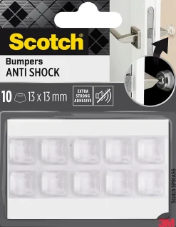 Patin bumper antichoc carré transparent 13 x 13 mm, lot de 10-Scotch Sale