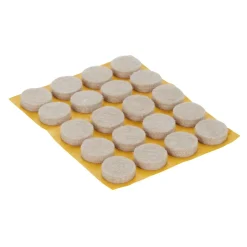 Patin en feutre auto-adhésifs 17 mm x 20, beige-Diall Clearance