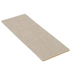 Patin en feutre auto-adhésifs 215 x 80 mm x 1, beige^Diall Clearance