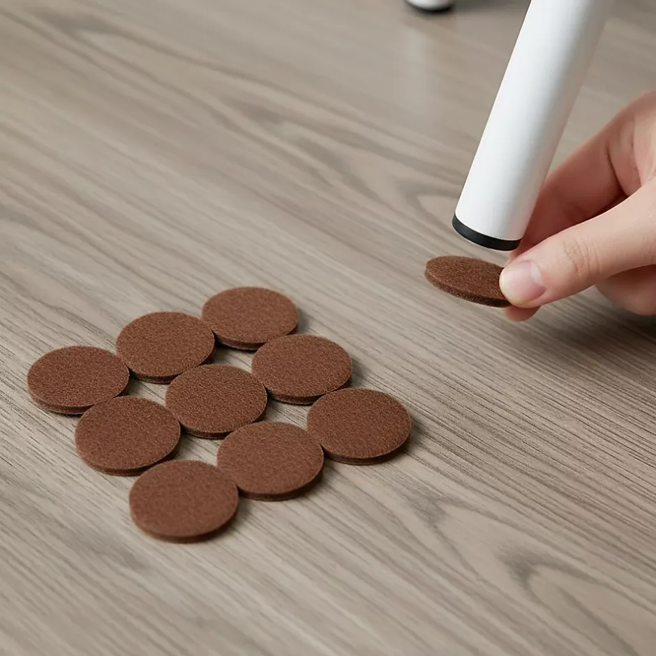 Patin en feutre auto-adhésif vendu par 142 pièces^Diall Sale