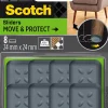Patin glisseur adhésif carré gris ø24 mm-Scotch Discount