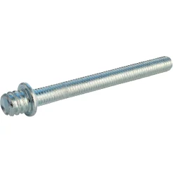 Patte à vis métaux en acier à épaulement filetage M7/150 longueur 40 mm, lot de 25-Somatherm Best