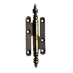 Paumelle à vase acier vieux laiton Diall 80 x 45 mm droite^QCL Best