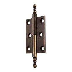 Paumelle à vase acier vieux laiton 50 x 40 mm gauche vendue par 2^Diall Hot