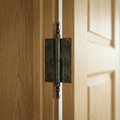 Paumelle à vase acier vieux fer 50 x 40 mm droite vendue par 2-Diall Discount