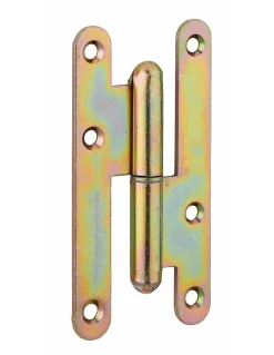 Paumelle de Paris porte d'entrée / d'intérieur, 110x55mm, acier, droite -^Thirard Online