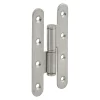 Paumelle de Paris porte d'entrée / d'intérieur, 110x55x2.5mm, inox, gauche --Thirard Discount