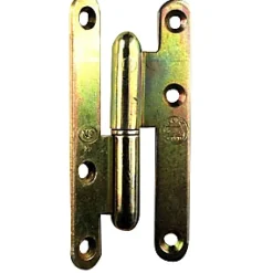 Paumelle droite bronze 80 x 40 mm-QCL New