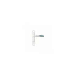 Paumelle fiche diamètre 13mm hauteur 68mm époxy blanc - - 654000^Monin New