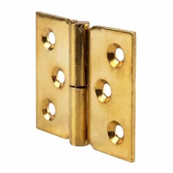 Paumelle laitonnée 40 x 50 mm gauche vendue par 2^QCL Discount