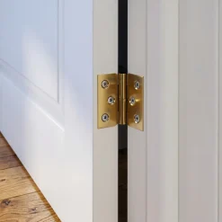 Paumelle laitonnée 30 x 40 mm droite vendue par 2-QCL New