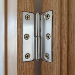 Paumelle nickelée 30 x 40 mm droite vendue par 2-QCL Outlet