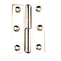 Paumelle nickelée 60 x 40 mm gauche vendue par 2^QCL Hot