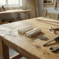 Paumelle universelle blanc 50 mm vendue par 2^QCL Best