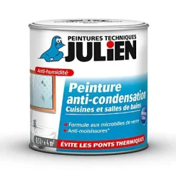 Peinture anti condensation cuisines et salles de bains mat blanc mat 0,5L-Julien Clearance