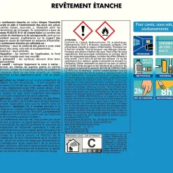 Peinture anti condensation cuisines et salles de bains mat blanc mat 0,75L^Julien New