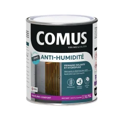 PEINTURE ANTI-HUMIDITE 0.75L- Primaire et finition hydrofuge -^Comus Best
