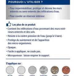 Peinture cave & sous-sol intérieur satin 0,75L^Ripolin New