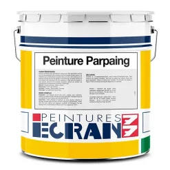 Peinture parpaing, bloc béton, agglo béton, peinture professionnelle opacifiante, sans odeur, mur intérieur, extérieur -15^Ecran77 Hot