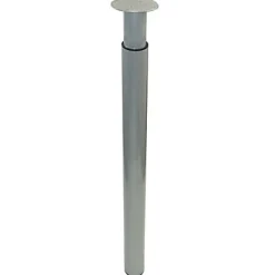 Pied ajustable ø60 x H. 700-1000 mm gris-Diall Best