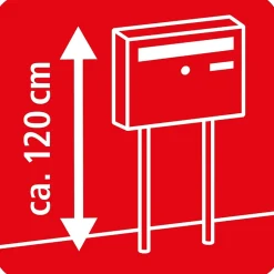 Pied de boîte à colis Burg Wächter, lot de 2^Burg-Wachter Hot