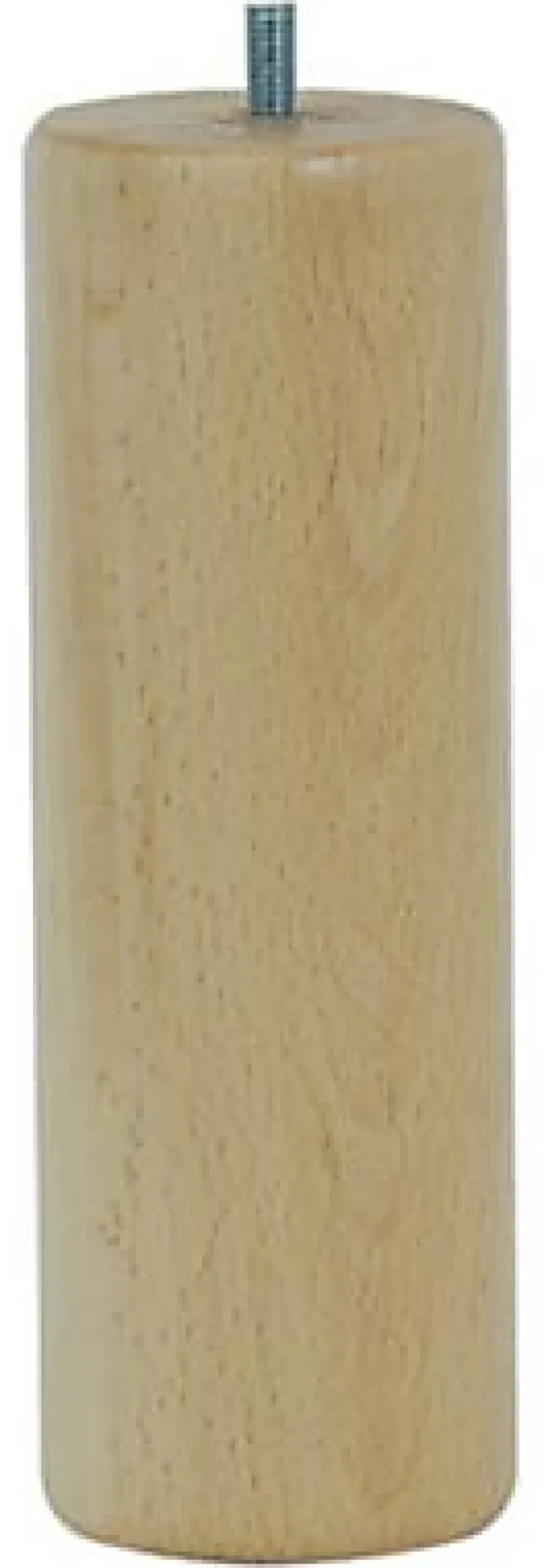 Pied de lit cylindrique H. 200 mm x ø70 mm verni-Bar plus New