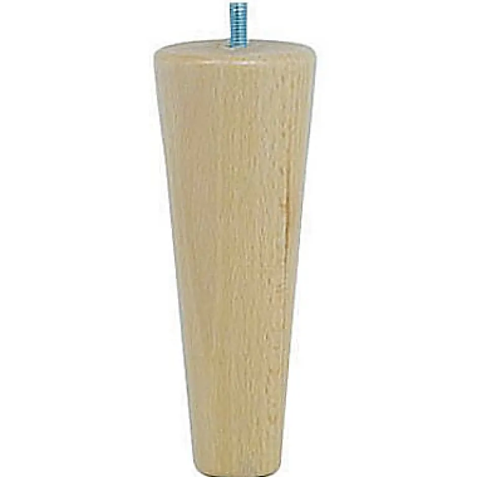 Pied de lit fuseau H. 150 mm x ø58 mm verni^Bar plus New