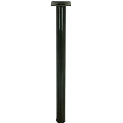 Pied de meuble H. 200 mm x ø 30 mm noir-Diall Outlet