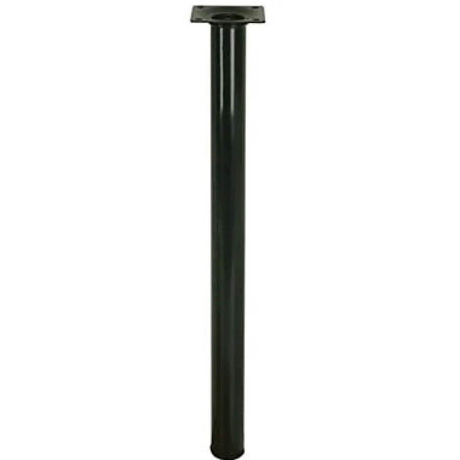 Pied de meuble H. 200 mm x ø 30 mm noir-Diall Outlet